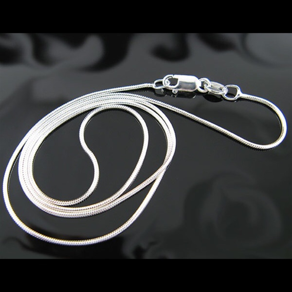Sterling silver snake chains .925